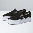 Vans Classic Slip-on Stackform (black/classic White)