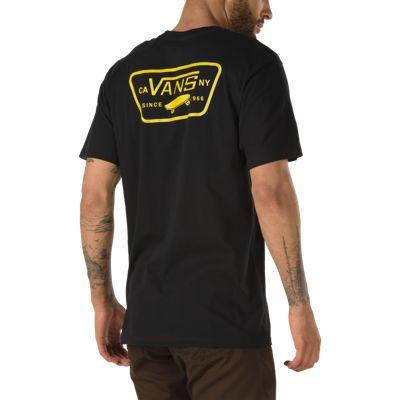 Vans Full Patch Back T-shirt (black/sulphur)