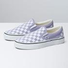 Vans Checkerboard Classic Slip-on (purple Heather)