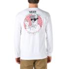 Vans Big Slice Long Sleeve T-shirt (white)