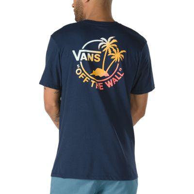 Vans Mini Dual Palm T-shirt (dress Blues/gradient)