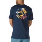 Vans Mini Dual Palm T-shirt (dress Blues/gradient)