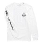 Vans Off The Wall Check Graphic Long Sleeve T-shirt (white)
