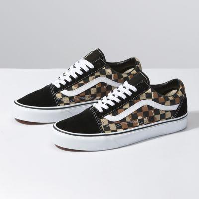 Vans Camo Check Old Skool (checkerboard Desert/true White)