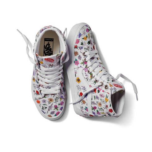 Vans Customs State Flowers Sk8-hi (customs)