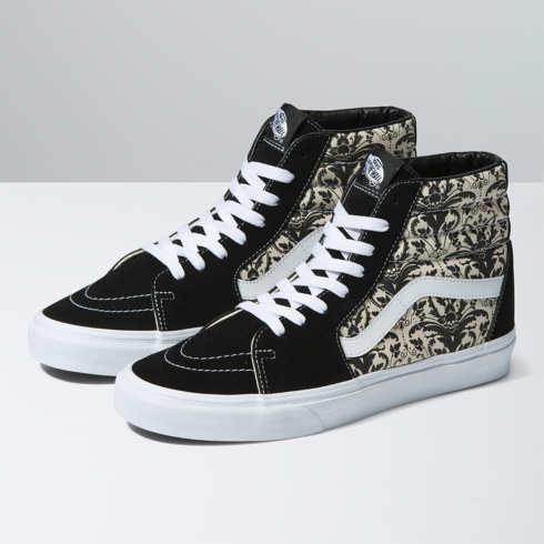 Vans Sk8-hi (tapestry Black/bone White)