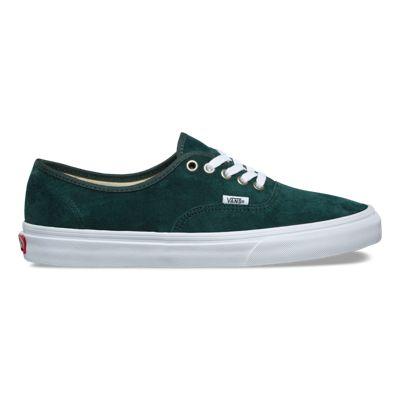Vans Pig Suede Authentic (darkest Spruce True White)