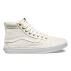 Vans Basket Weave Sk8-hi Slim Cutout (marshmallow)