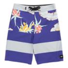 Vans Boys Era 18 Boardshort (vans Purple Arachnofloria)