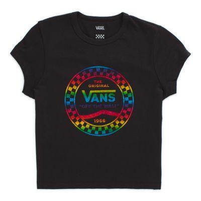 Vans Girls Corded Foil Tee (black)