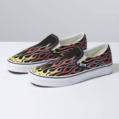 Vans Mash Up Slip-on (flames Black/true White)