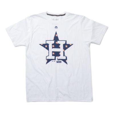 Vans Mlb Vans Pattern Lockup (houston/astros/white)