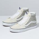 Vans Herringbone Sk8-hi (white Asparagus/true White)