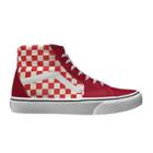 Vans Customs Sk8-hi Color Theory Red Check (custom)