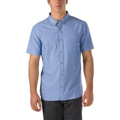 Vans Houser Ss Buttondown Shirt (true Blue)