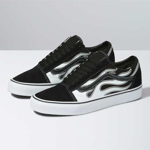 Vans Flame Old Skool (black/white)