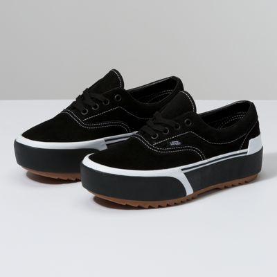 Vans Suede Era Stacked (black/gum)