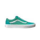Vans Customs Checkerboard Old Skool Shoes Blue