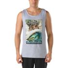 Vans Mens Shoes Skate Shoes Mens Shoes Mens Sandals 2015 Vtcs Tank Top (athletic Heather)