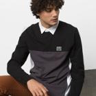 Vans Hi-point Colorblock Rugby Shirt (black/asphalt)
