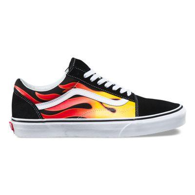Vans Flame Old Skool (black/black/true White)