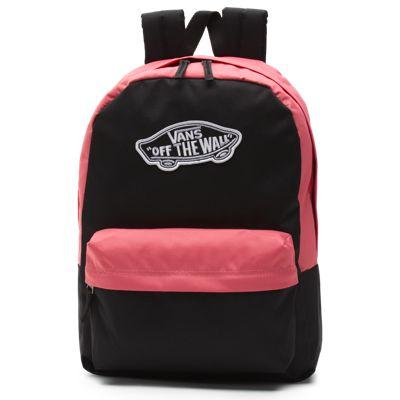 vans realm backpack desert rose