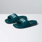 Vans Kids La Costa Slide-on (deep Teal)