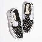 Vans Outside In Slip-on (natural/black/polka Dot)