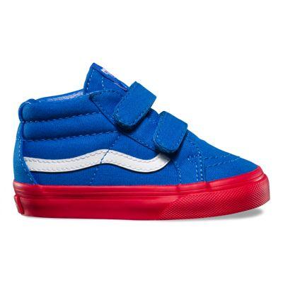 Vans Toddlers Vans Cosplay Sk8-mid Reissue V (blue/red)