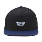 Vans Mini Full Patch Snapback Hat (black-dress Blues)