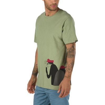 Vans Yusuke Surfers T-shirt (oil Green)