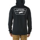 Vans Mens Shoes Skate Shoes Mens Shoes Mens Sandals Full Patched Pullover Hoodie (black)