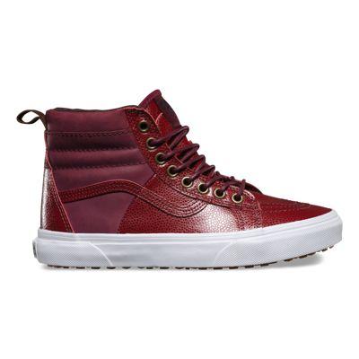 Vans Pebble Leather Sk8-hi 46 Mte (port Royale)