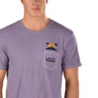 Vans Troubled Pocket T-shirt (gray Ridge)