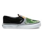 Vans Kids Dragon Flame Slip-on (black True White)