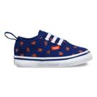Vans Toddlers Mlb Authentic V Elastic Lace (new York/mets/blue)