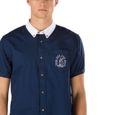 Vans Sea Cruiser Buttondown Shirt (dress Blues)