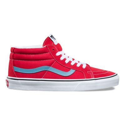 Vans Sk8-mid Reissue (rococco Red/adriatic Blue)