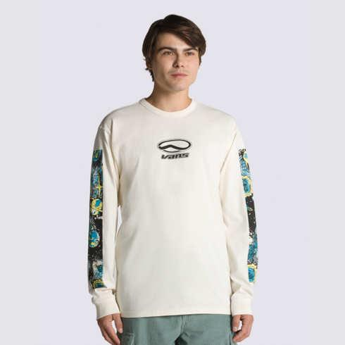 Vans Anaheim Space Galaxy Long Sleeve T-shirt (antique White)