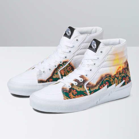 Vans Big Reveal Sk8-hi Bolt (true White/paisley)