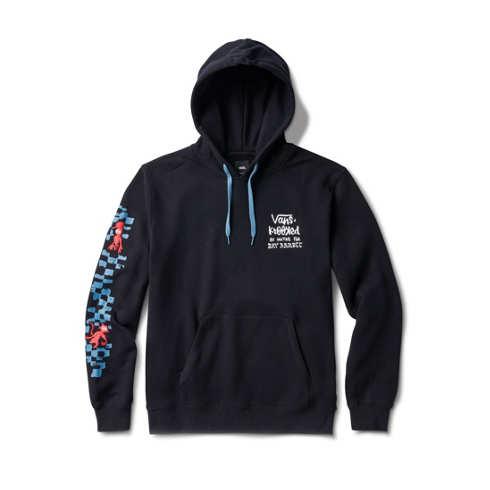 Vans Krooked By Natas For Ray Pullover Hoodie (black)