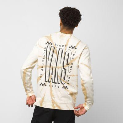 Vans Tall Type Tie Dye Pullover Crew (taos Taupe)
