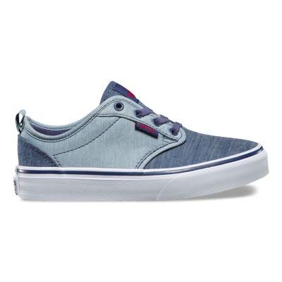 Vans Kids Atwood (chambray Blues)