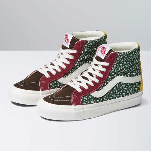Vans Sk8-hi 38 Dx (anaheim Factory Og Cord/floral Multi)