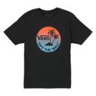 Vans Boys Dual Palm Gradient T-shirt (black Norse Blue Gradient)