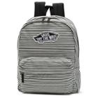 Vans Realm Backpack (marshmallow Shine On Stripe)
