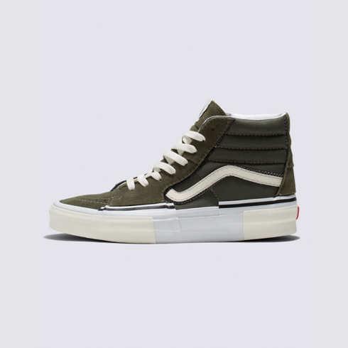 Vans Sk8-hi Reconstruct Shoe (olive Camo)