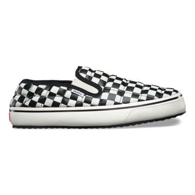 Vans Mens Slip-er (checkerboard Marshmallow)