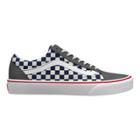 Vans Womens Customs Old Skool (grey & Navy Check)