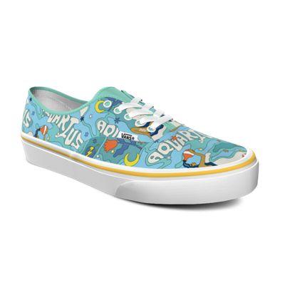 Vans Customs Colorful Zodiac Aquarius Authentic (customs)